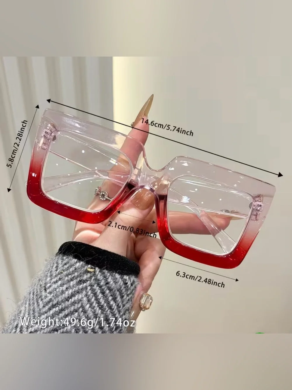 Women’s New Reader Pink Glasses 2.0
